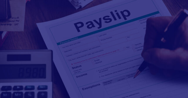 keep your payslip